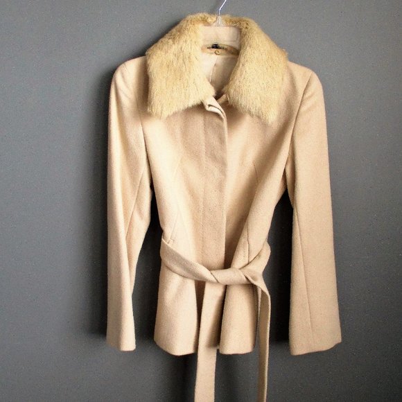 Ined Jackets & Blazers - Vintage Ined Angora Wool Blend Coat from Japan